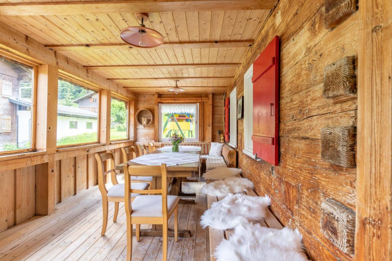 Apartamento Ferienbauernhof Kohler Schoppernau Exterior foto